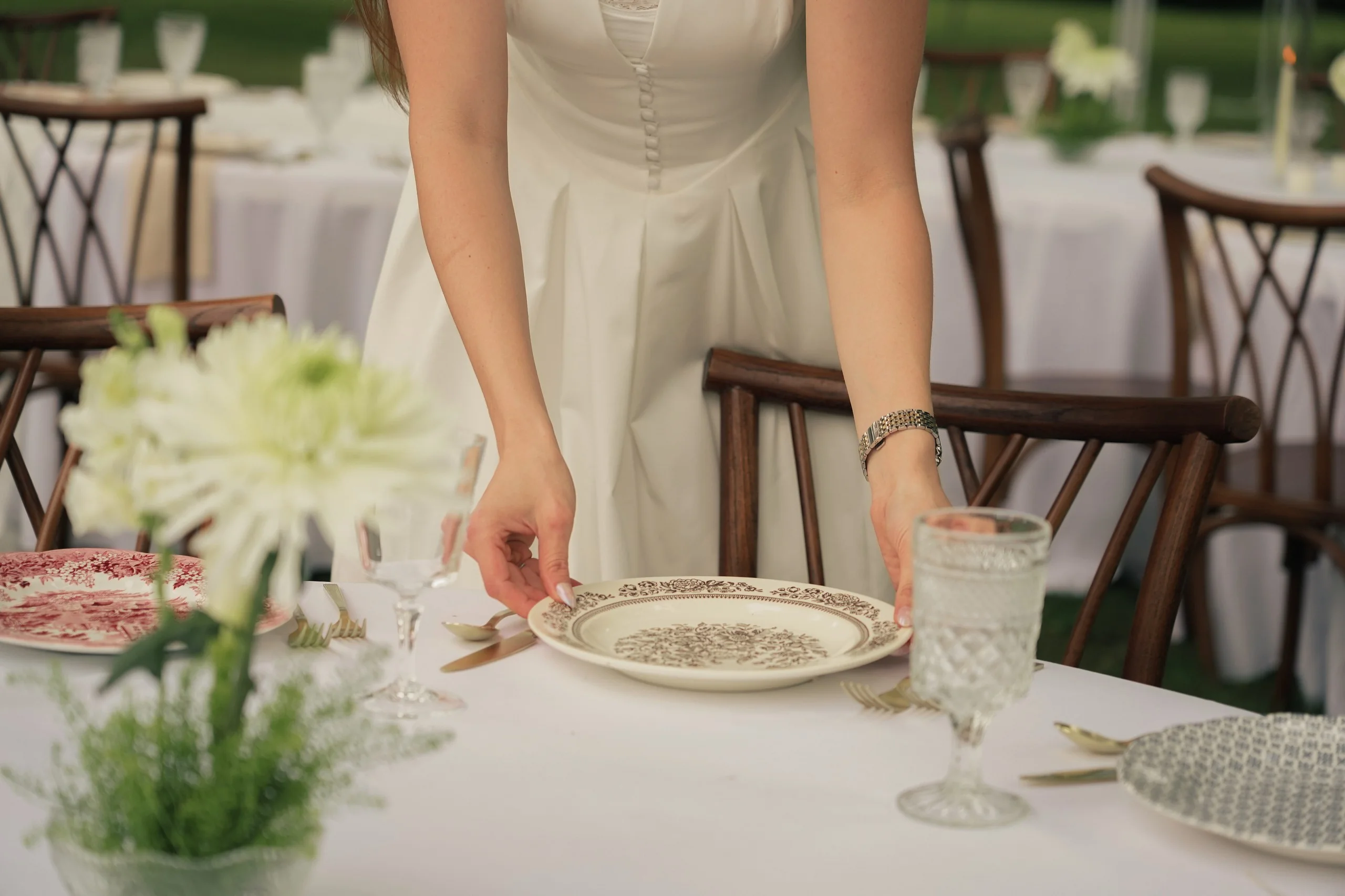 Leisure Events table setting